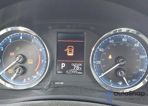 2018 Toyota Corolla Le из США, поврежденный, VIN 5YFBURHE8JP742235